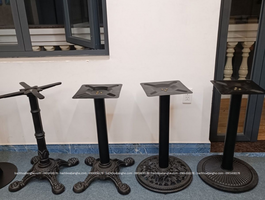 Địa chỉ cung cấp chân bàn cafe gang đúc giá tốt tại HCM