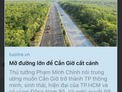 Cần bán lô đất đường Lý Nhơn, X.An Thới Đông, Cần Giờ