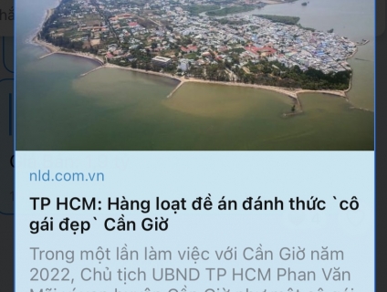 Bán lô đất đường An Thới Đông, xã An Thới Đông, Cần Giờ 670triệu