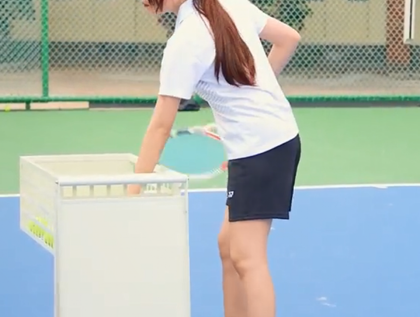 Xe đẩy đựng banh Tennis