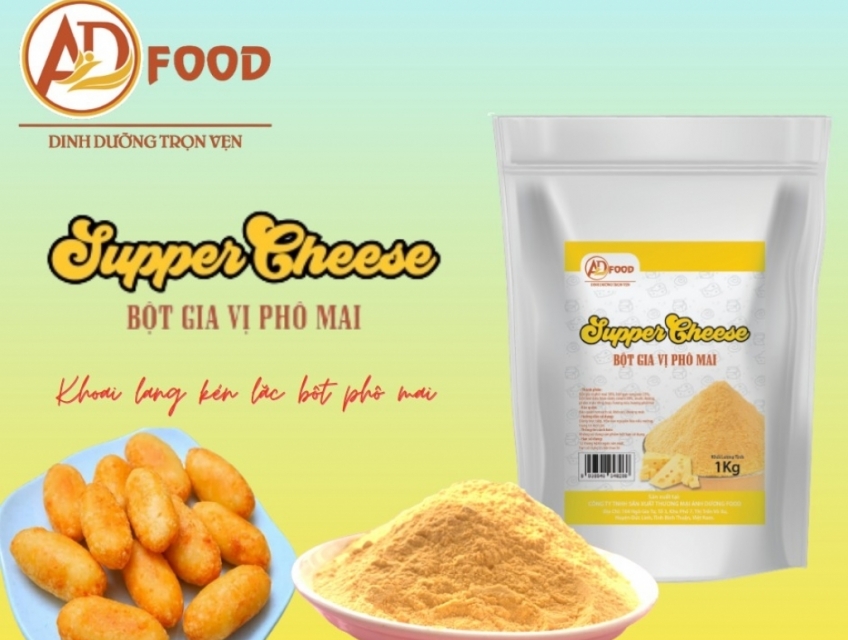 Bột Gia Vị Phô Mai lắc Supper Cheese