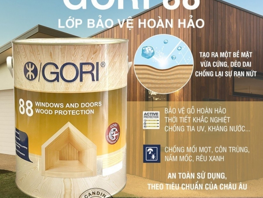 GORI 88 - SƠN BẢO VỆ GỖ HOÀN HẢO