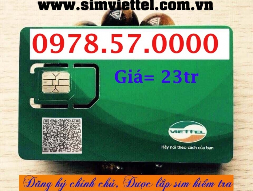 Bán sim 0978.57.0000