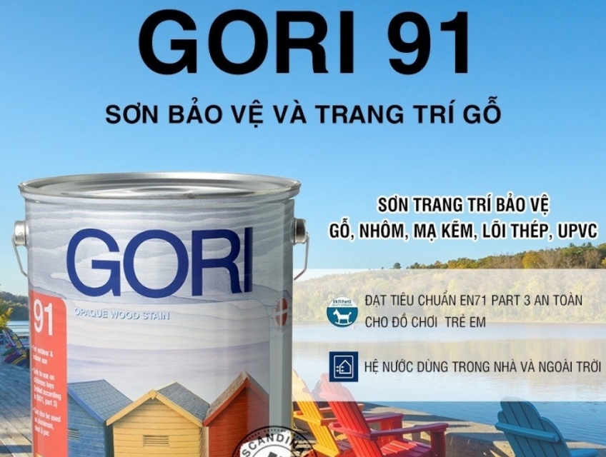GORI 91 - SƠN BẢO VỆ VÀ TRANG TRÍ GỖ