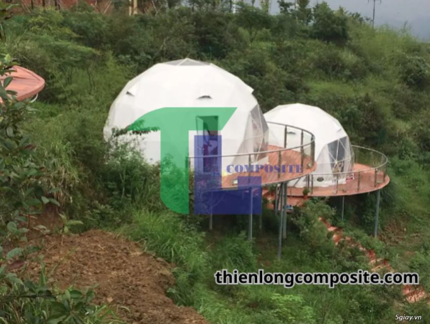 Nhà vòm vật liệu composite