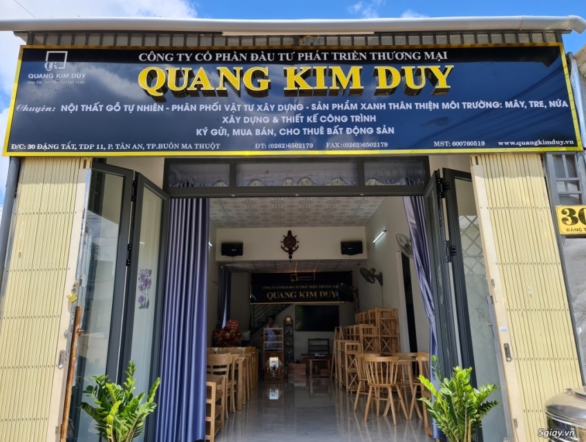 Cửa hàng nội thất tại BMT, Đắk Lắk - Nội Thất Quang Kim Duy