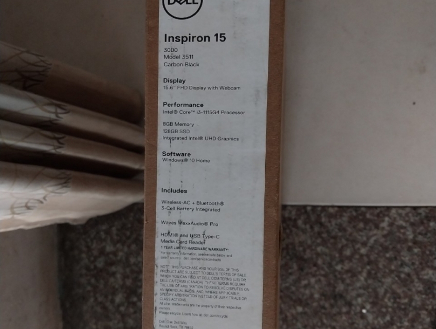 Dell Inspiron 15 3511 fullbox new seal 100%