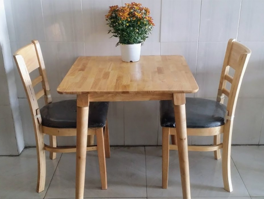 Bộ bàn ăn 2 ghế giá rẻ: Xu hướng nội thất mới được nhiều khách hàng tr