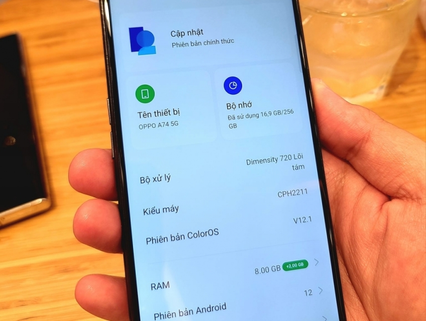 OPPO  A74 5G--256gb  giá rẻ ( chiến game và chạy xe công nghệ