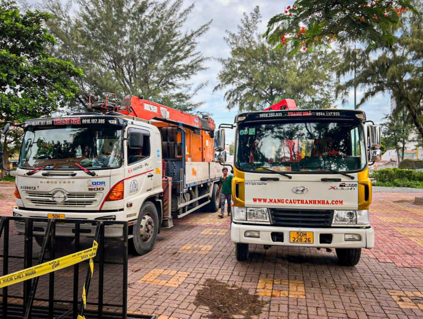 Cho thuê xe cẩu khu vực Vũng Tàu | Nhanh chóng -  An toàn