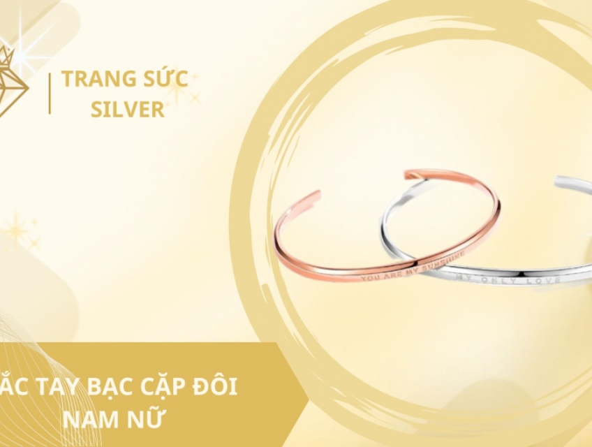 Cách phối đồ với trang sức bạc