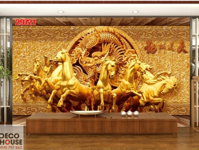 Sử dụng tranh kính 3D mã đáo thành công trong thiết kế spa và wellness