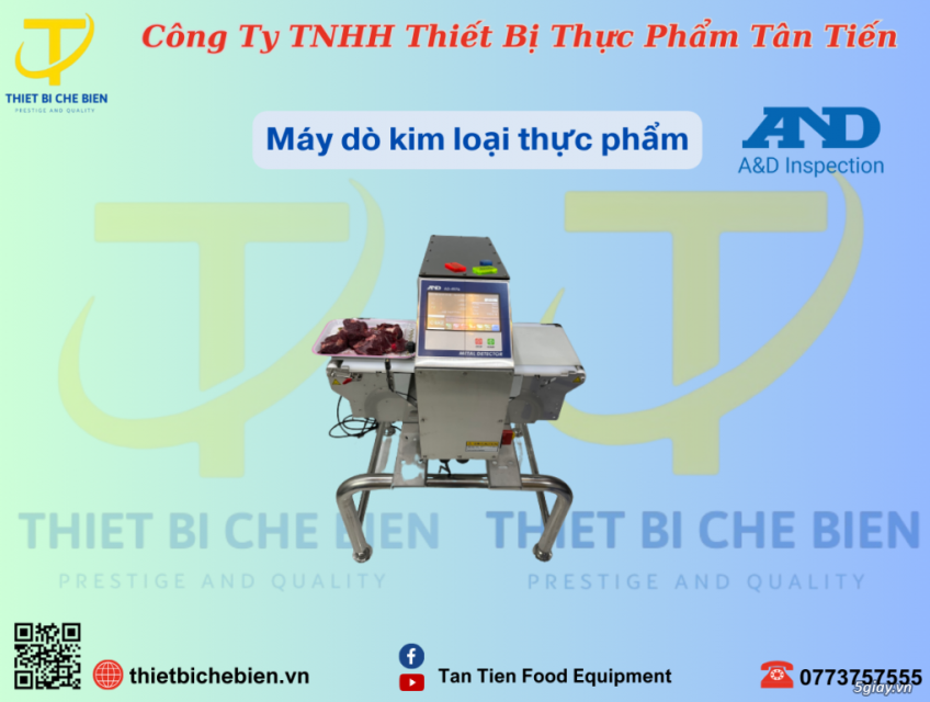 máy dò kim loại thực phẩm