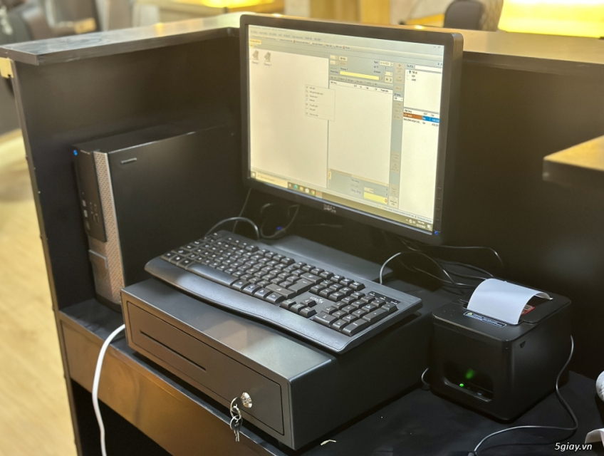 Máy tính tiền cho barbershop trọn gói: 0917.66.4444