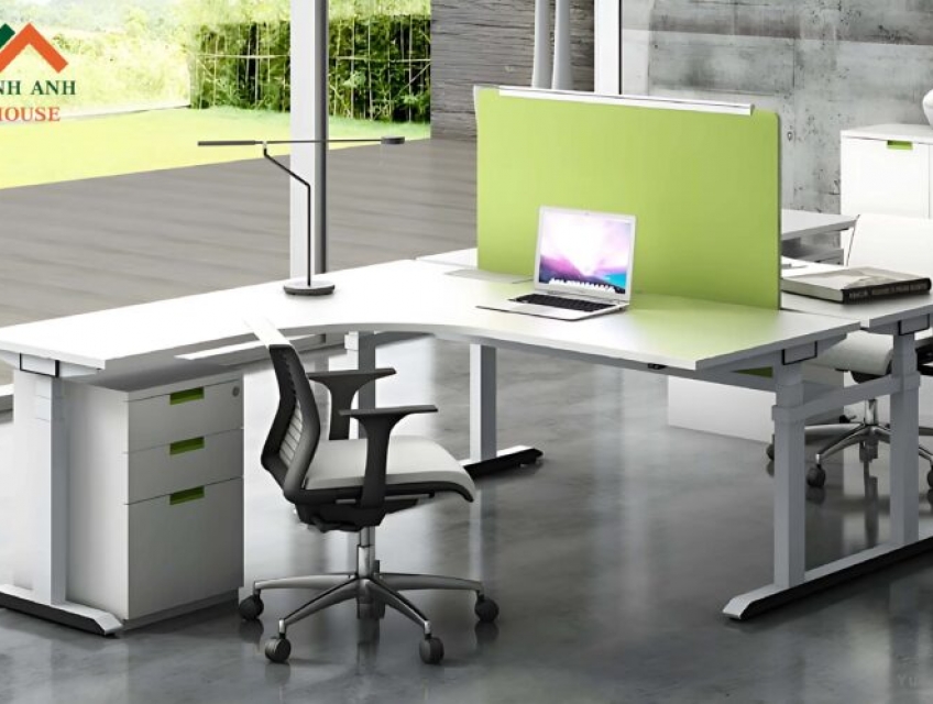 Top 7 mẫu bàn làm việc đôi đẹp thông minh