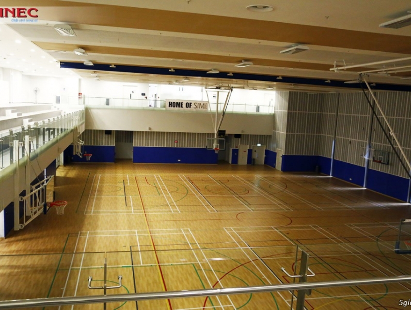 Thi công khu thể thao, sân tập trong nhà, trường học