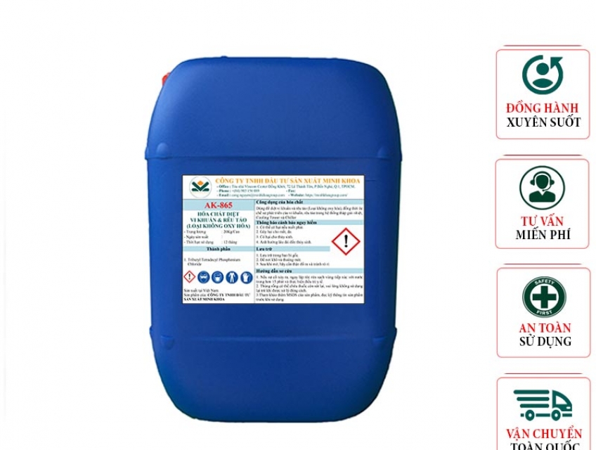 Hóa Chất Diệt Rong Rêu Trong Tháp Giải Nhiệt (Cooling tower)