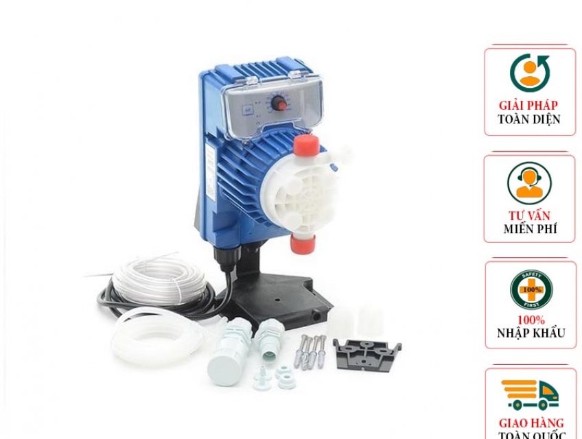 Bơm Định Lượng Hóa Chất Với Độ Chính Xác Cao Tại Minh Khoa
