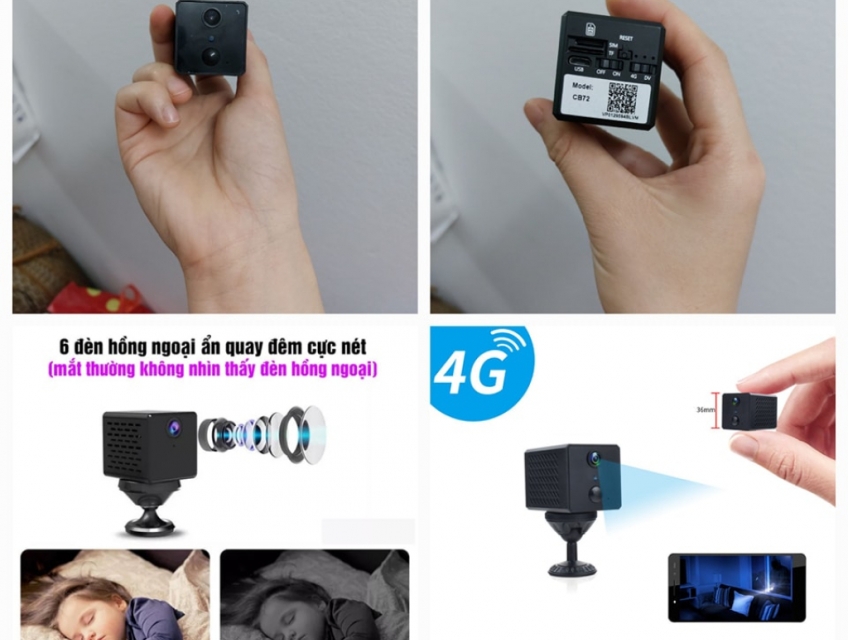 Camera giấu kín Biên Hòa, camera giấu kín Đồng Nai kết nối điện thoại