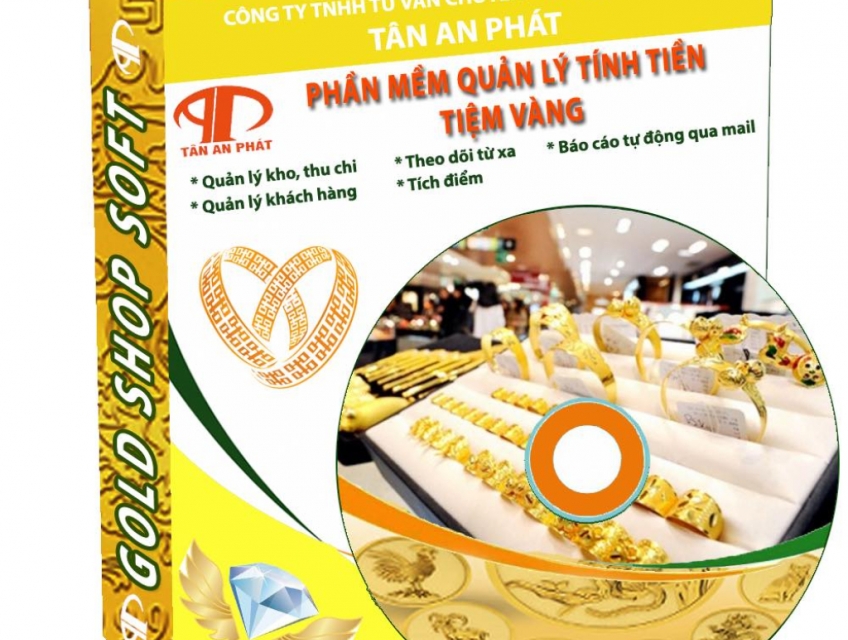 Phần mềm quản lý tiệm vàng , máy tính tiền trọn gói : 0917.66.4444