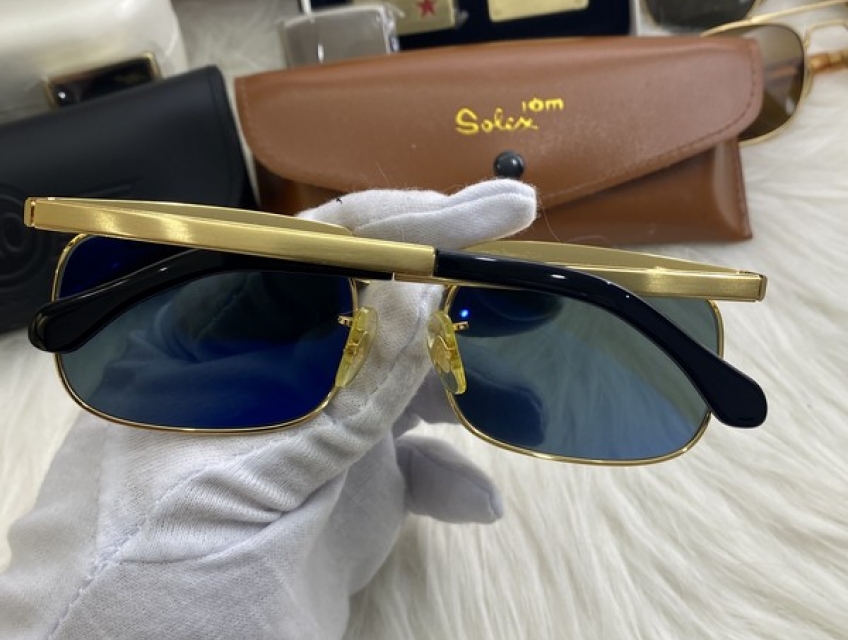 Kính solex chữ H  malaysia chính hãng mắt xanh đen đẹp giá rẻ ship