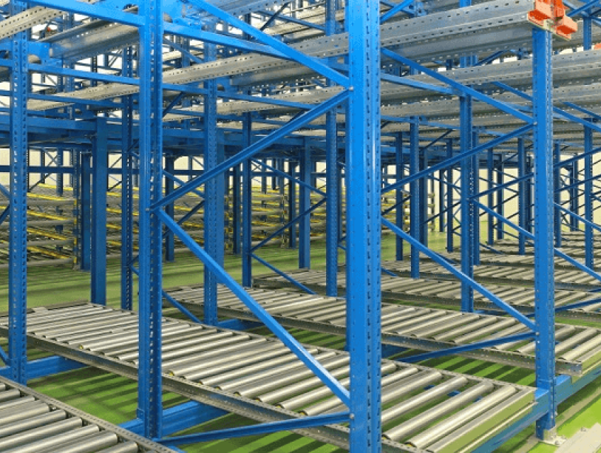 Hệ thống quản lý kho hàng (WMS) tích hợp với kệ hạng nặng