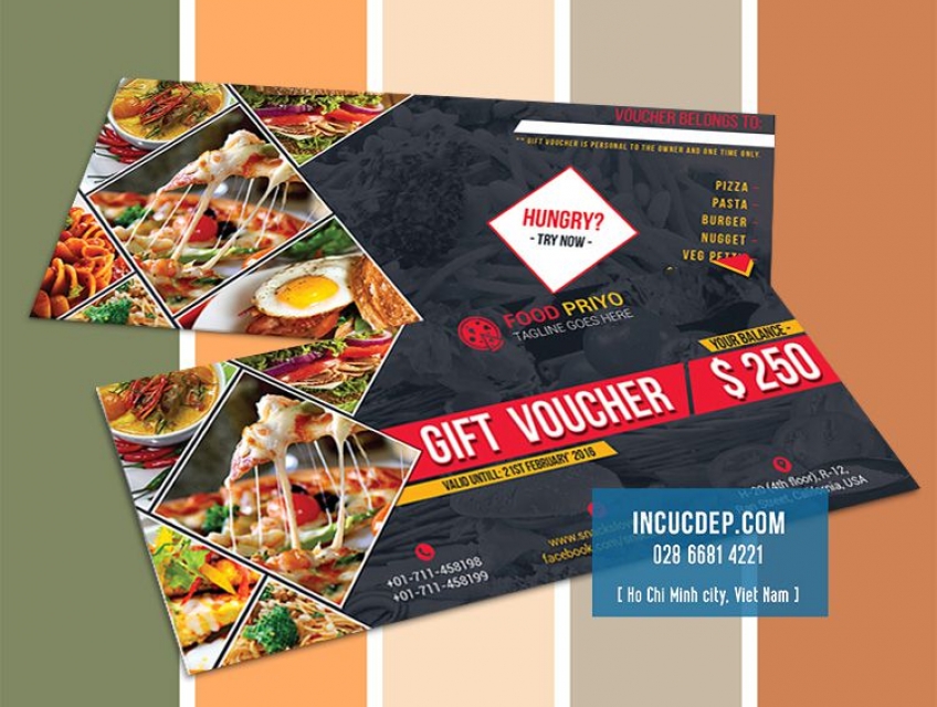 In voucher chuyên nghiệp