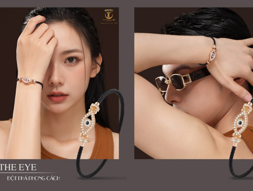 bộ trang sức vòng tay kim cương The Icon mới