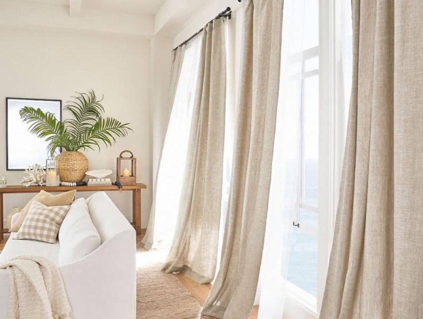 Rèm Linen là gì? Ưu điểm, nhược điểm của rèm vải Linen
