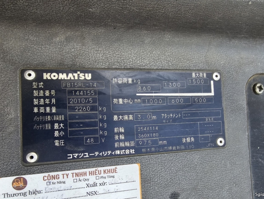 Bán xe nâng đứng lái 1.5 tấn DEAL HOT THÁNG 7 CHỐT NGAY XE- Giảm 5tr