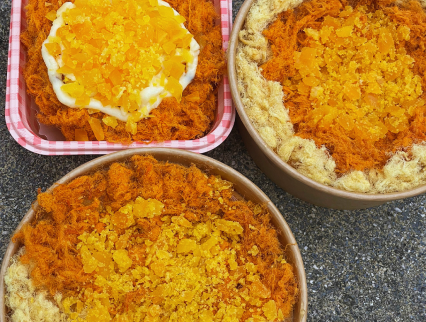 bánh kem mini bánh bông lan trứng muối gò vấp