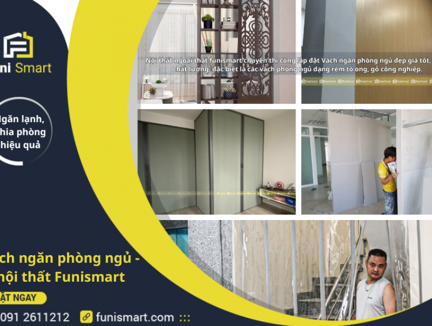 Các Loại Vật Liệu Làm Vách Ngăn Phòng Ngủ Phổ Biến Hiện Nay