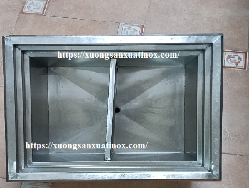 Thùng đá inox có vách ngăn