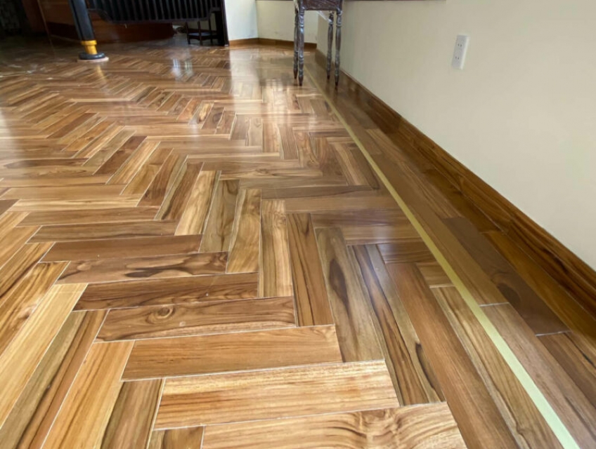 Thi Công Sàn Gỗ Teak FuniSmart Chất Lượng Bền Đẹp Giá Chỉ Từ 700k/m2