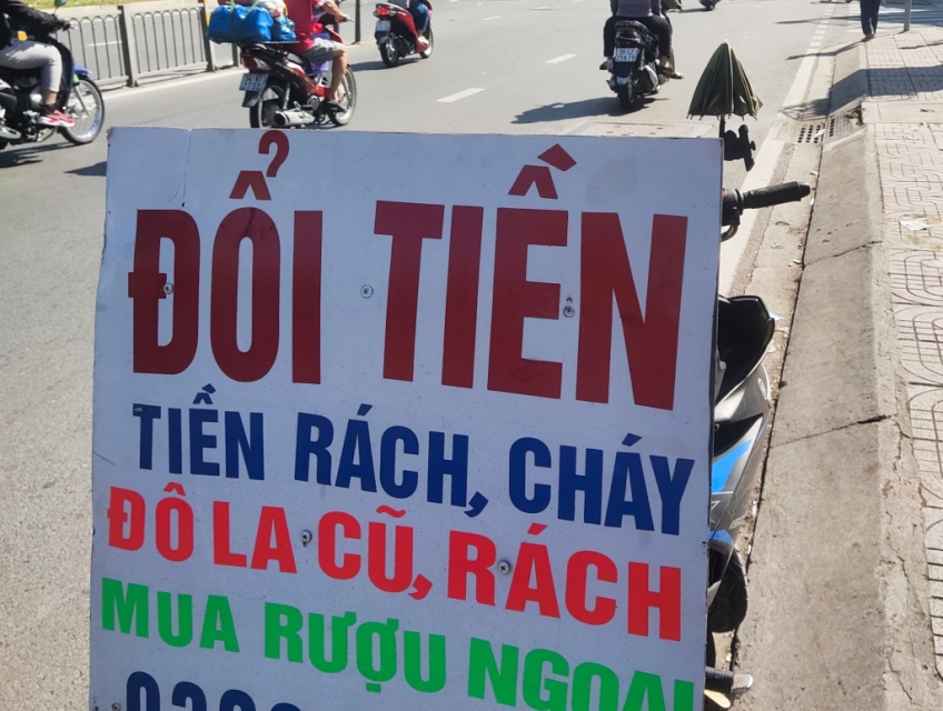 THU MUA ĐÔ LA(USD) RÁCH, CŨ, CHÁY. THU MUA TIỀN HẾT LƯU HÀNH TOÀN QUỐC