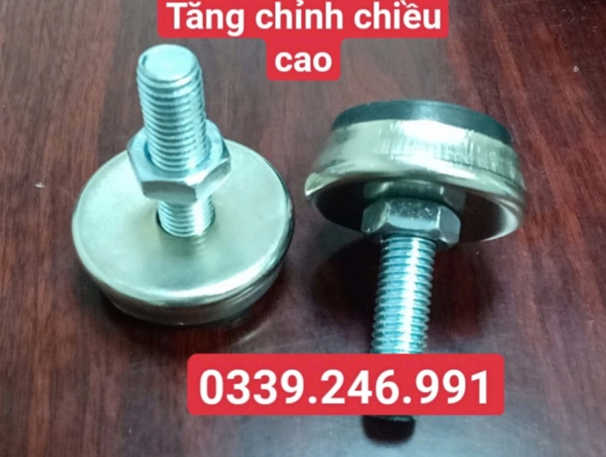 Mua chân tăng chỉnh chiều cao đế cao su ở đâu?