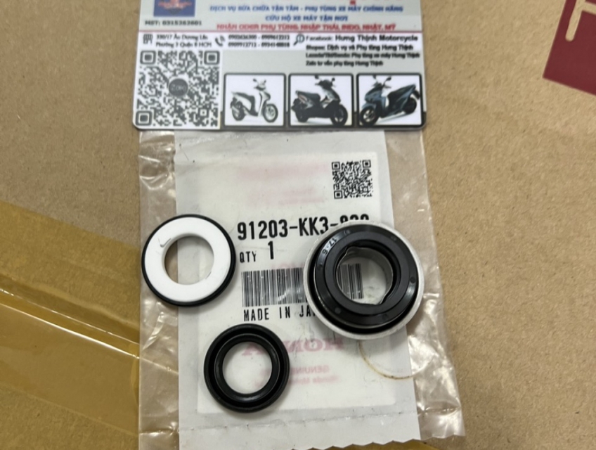 Bộ phớt nước Sh ý , Ps , Dylan Chính Hãng