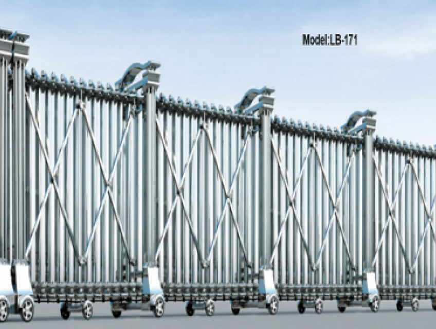 Cổng xếp inox 304- Chất Lượng giá hợp lý