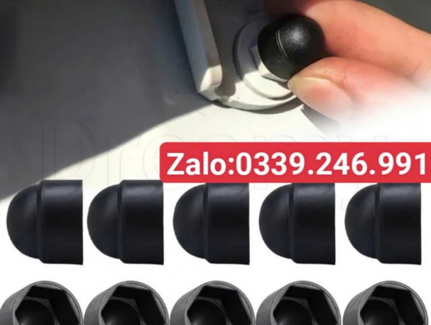 Nắp chụp đầu Bu lông bằng nhựa size M6,M8, M10, M12, M16