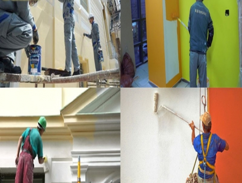 Dịch vụ thợ sơn nhà - sửa chữa nhà trọn gói tại thanh trì hà nội