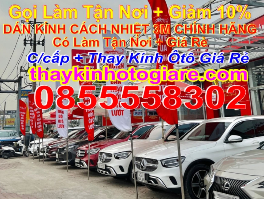 Thay Kính Ô Tô tận nơi, giá rẻ Quận 10