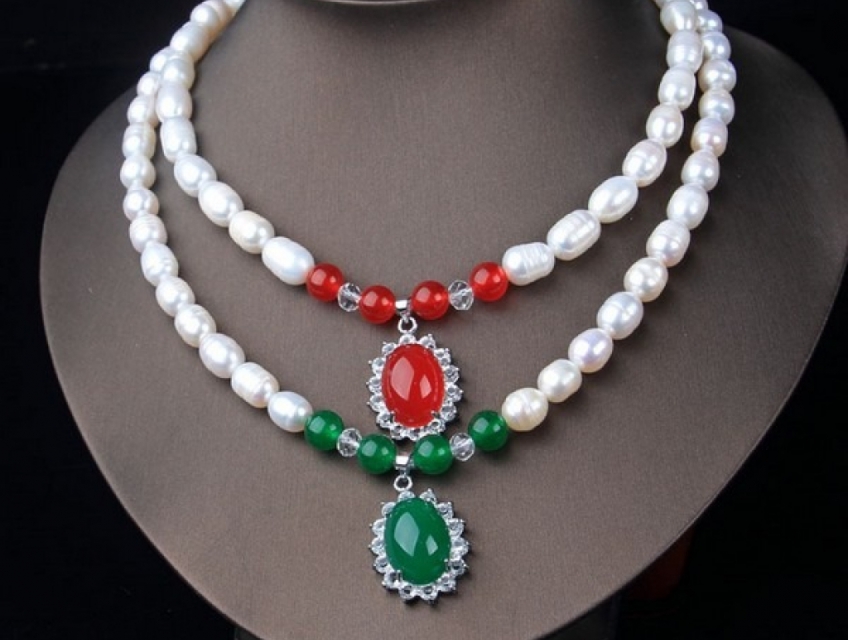 Vòng ngọc trai tự nhiên giá chỉ 400k quà tặng cho vợ ý nghĩa độc đáo