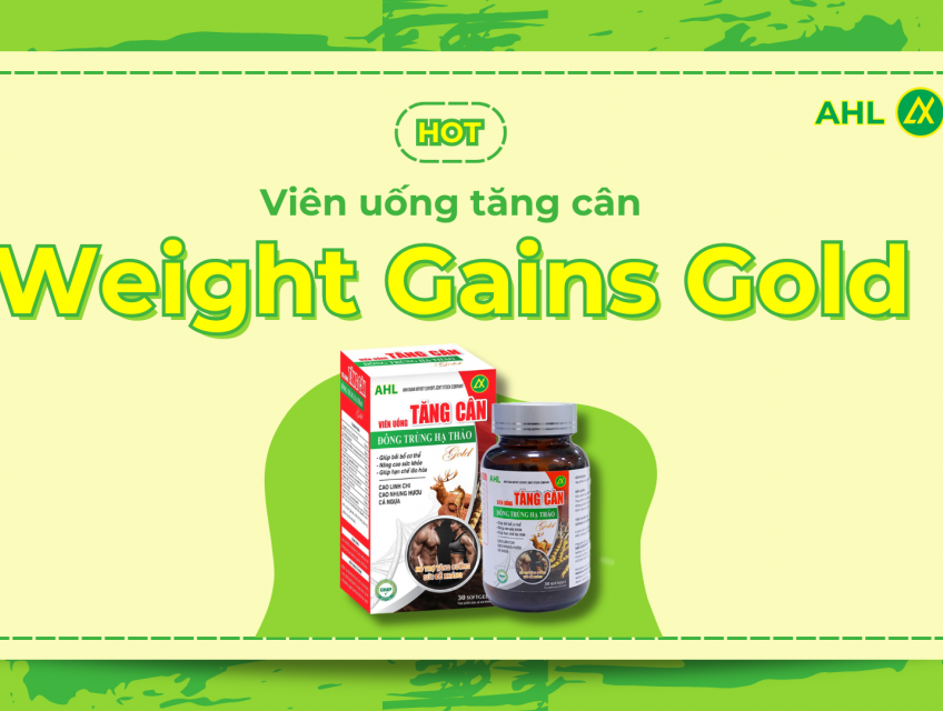 [HOT] Viên Uống Weight Gains Gold - Giải Pháp Tăng Cân Hiệu Quả, An To