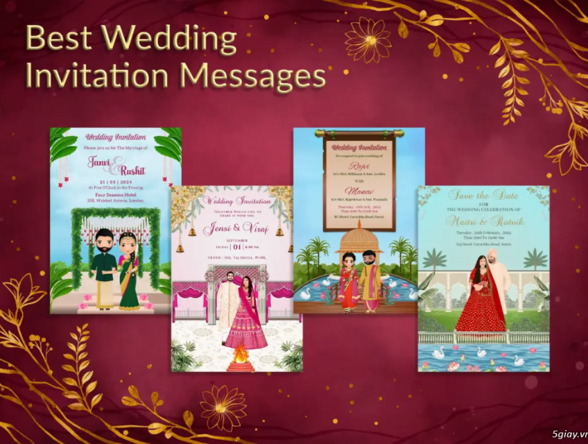 Wedding Messages For Invitation