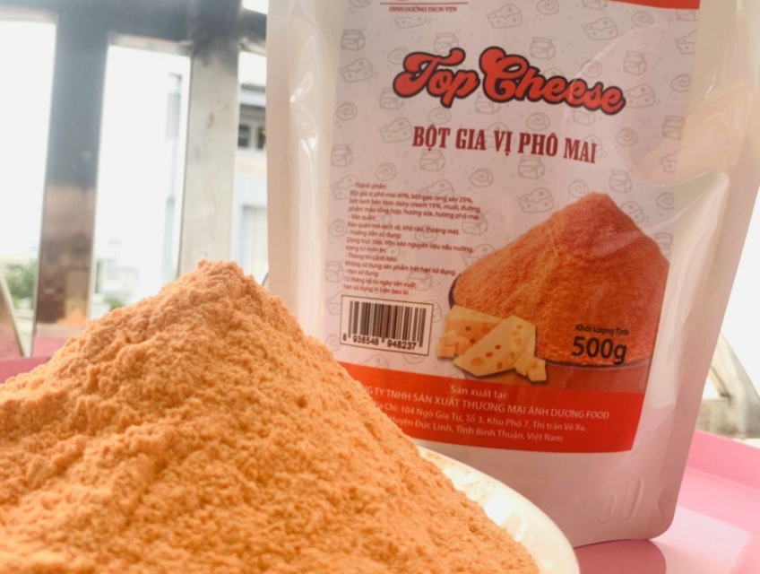 Bột Gia Vị Phô Mai lắc Top Cheese (Lê Nghiệp)