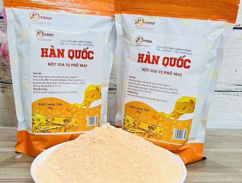 Bột Gia Vị Phô Mai lắc Hàn Quốc (Lê Nghiệp)