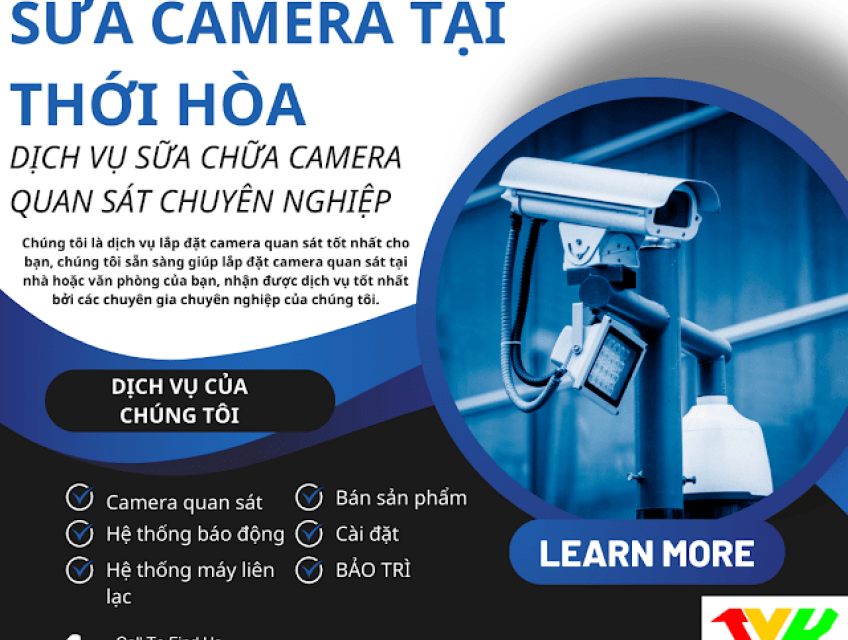 Sửa Camera Bến Cát - 0918025685 Tin Việt Khang