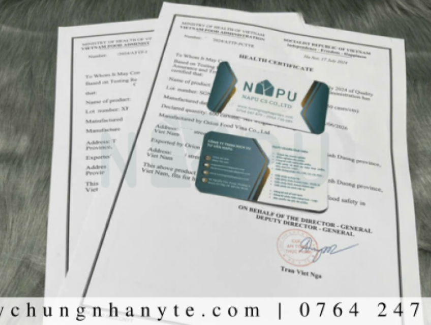 Đăng ký giấy chứng nhận y tế bột dứa tại Việt Nam