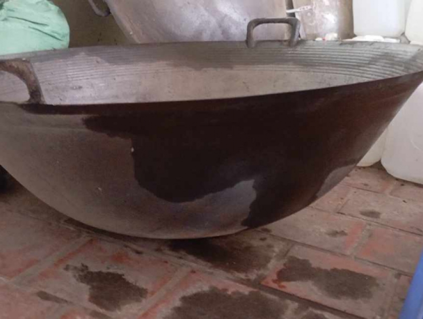 Bán Chảo Gang Công Nghiệp, Chảo Gang Đốt Lửa Trại, Chảo Cỡ Lớn 1m2