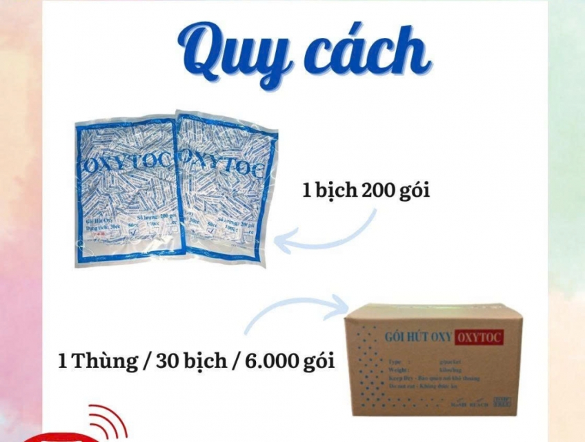 Bánh ngon không mốc là nhờ OXYTOC